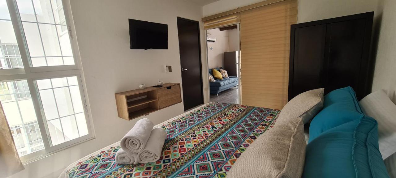דירות מנסניו Moderno Depa Con Terraza Y Vista Extraordinaria מראה חיצוני תמונה