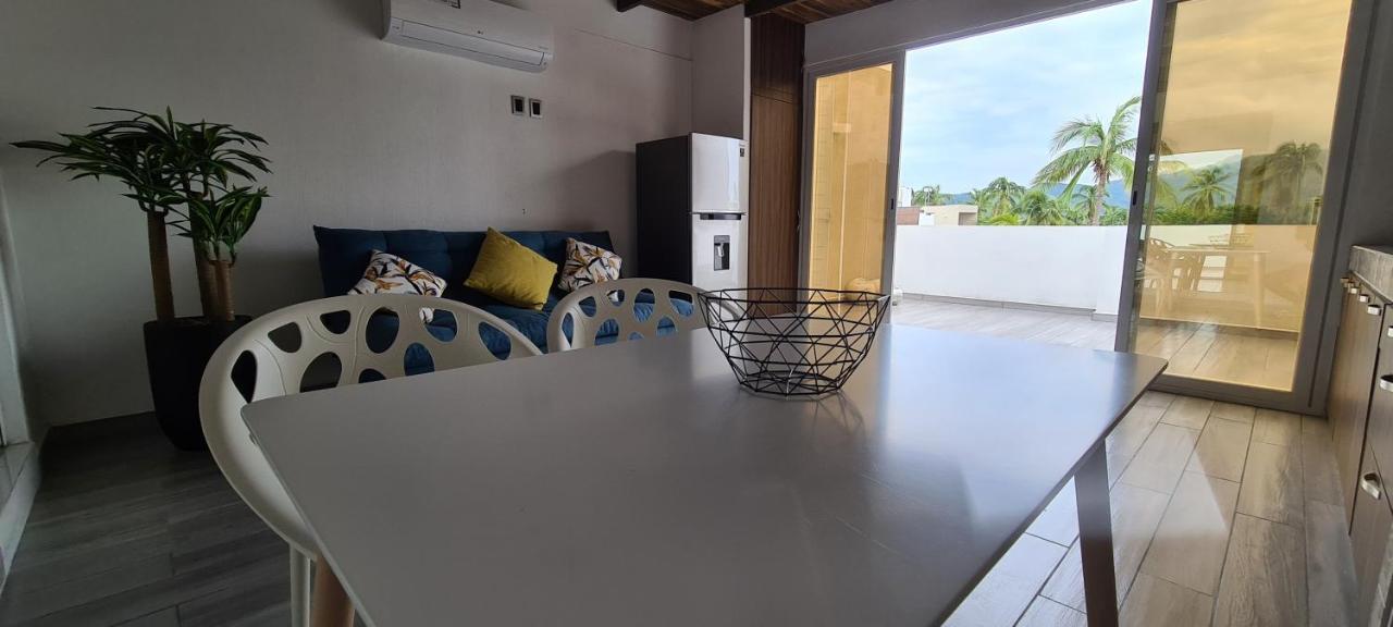 דירות מנסניו Moderno Depa Con Terraza Y Vista Extraordinaria מראה חיצוני תמונה