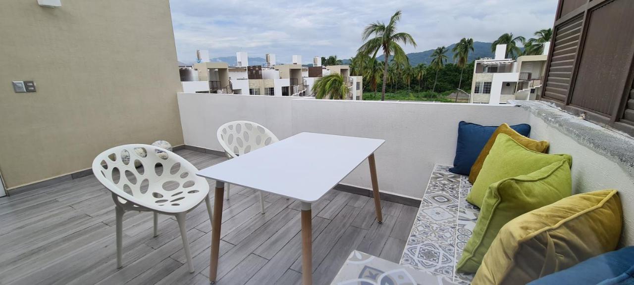 דירות מנסניו Moderno Depa Con Terraza Y Vista Extraordinaria מראה חיצוני תמונה