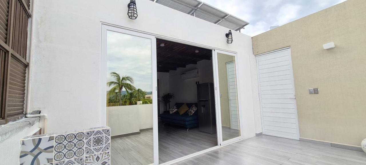 דירות מנסניו Moderno Depa Con Terraza Y Vista Extraordinaria מראה חיצוני תמונה